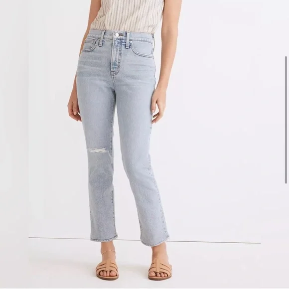 Madewell The Perfect Vintage Light Wash Jeans Size 30 - Picture 4 of 14